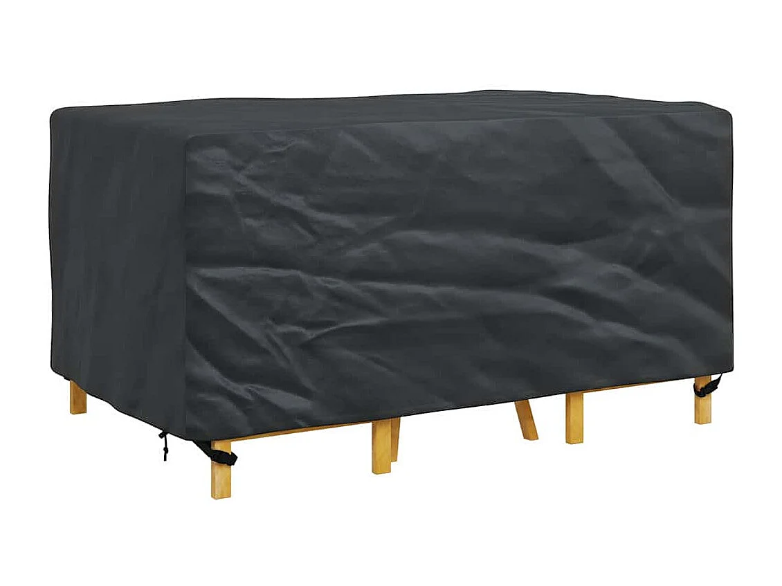 Tuinmeubelhoes Zwart 150 x 90 x 75 cm 600D
