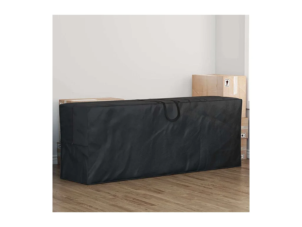 Borsa portaoggetti per esterni nera 200 x 60 x 75 cm tessuto 210D