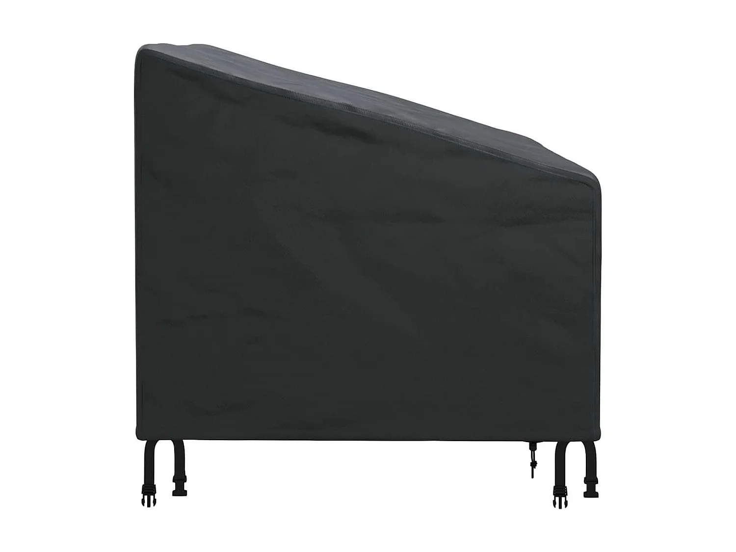 Housse de chaise de jardin Noir 90 x 90 x 50 / 75 cm Tissu 600D