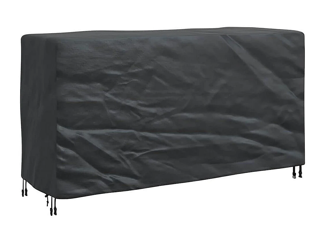 Housse pour mobilier d'extérieur Noir 180 x 70 x 90 cm 600D