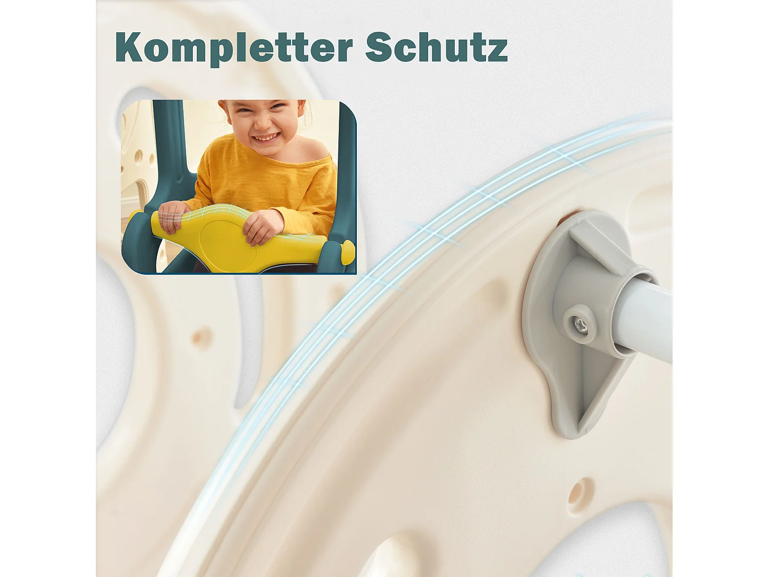 Rutsche pour enfants 4 en 1 avec bus, balançoire, échelle, panier de basketball, HDPE, vert (171x109.9x100 cm)