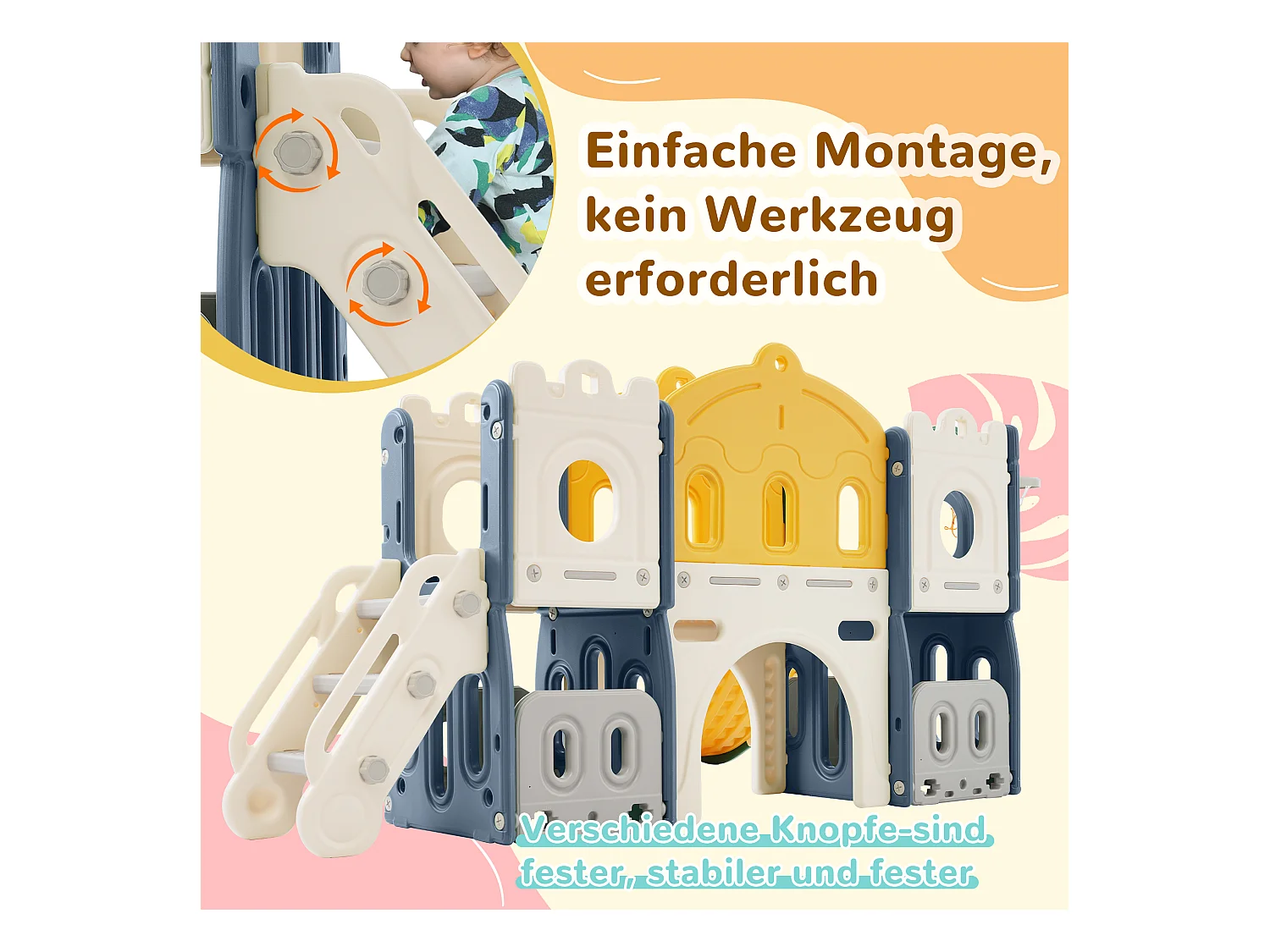 Autobús infantil 4 en 1 con escalera y aro de baloncesto, HDPE, verde (171 x 109,9 x 100 cm)