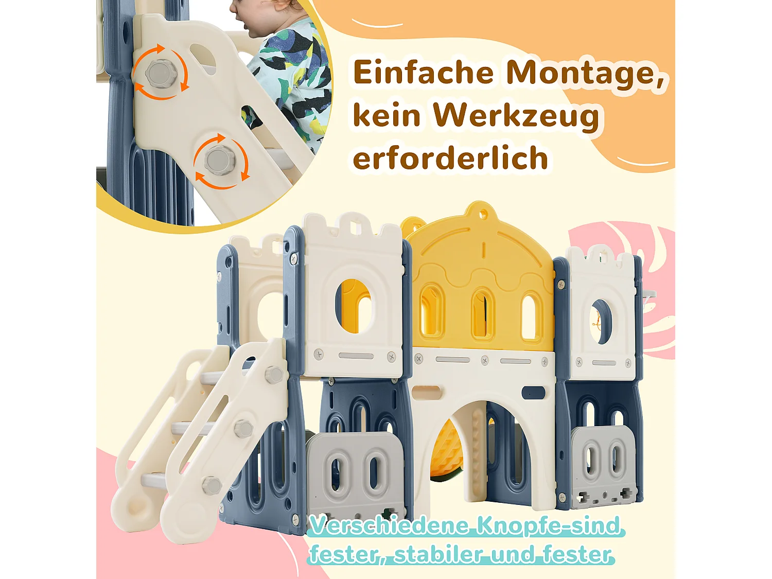 Rutsche pour enfants 4-en-1 avec bus, échelle, panier de basketball, HDPE, vert (171x109.9x100 cm)