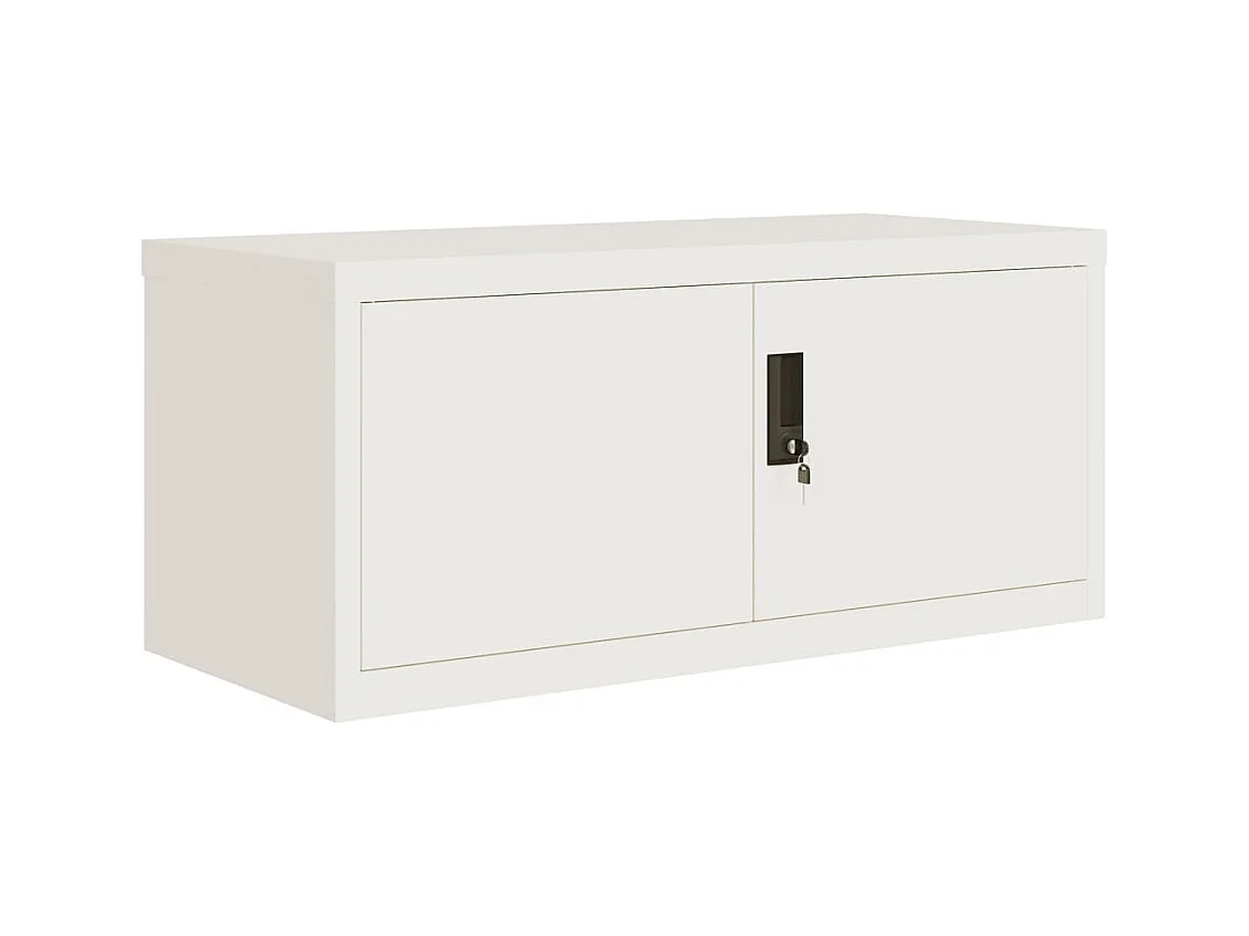 Archivador blanco 90x40x40 cm acero