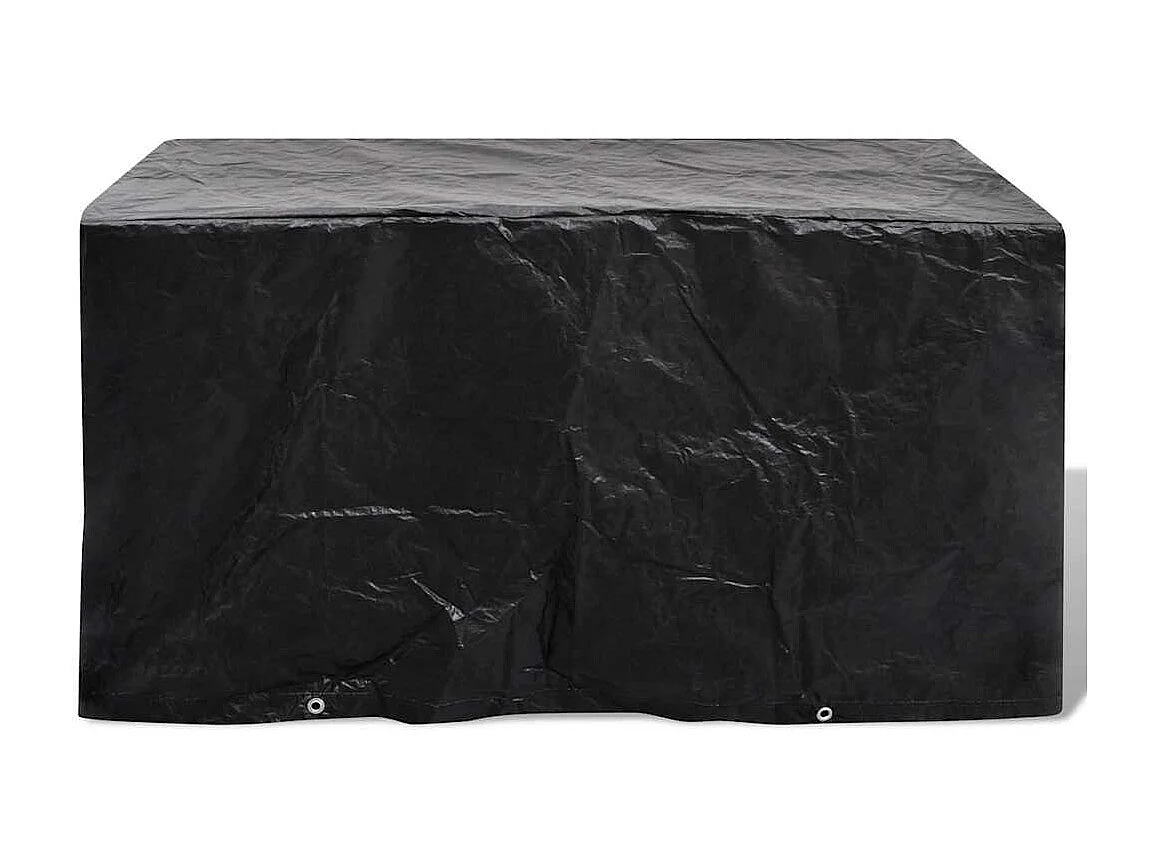Copertura per mobili da giardino con 8 occhielli 180x70x90 cm