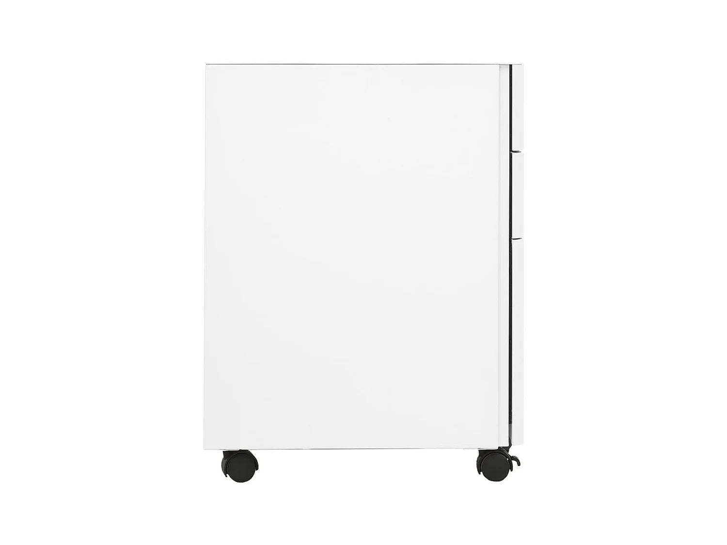 Mobile archivio mobile Bianco 30x45x59 cm Acciaio