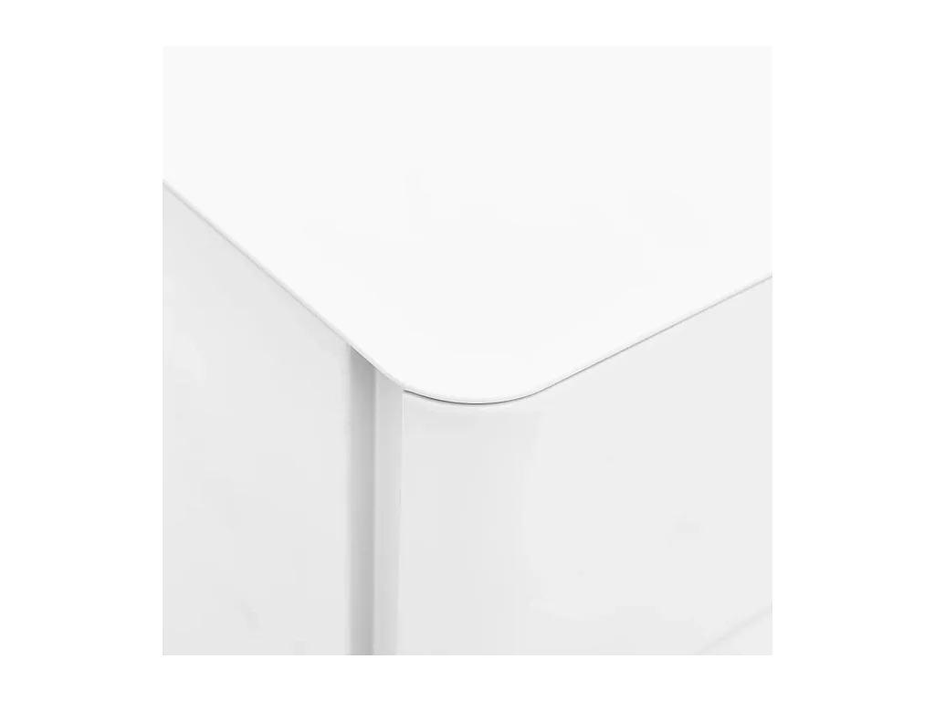 Mobile archivio mobile Bianco 30x45x59 cm Acciaio