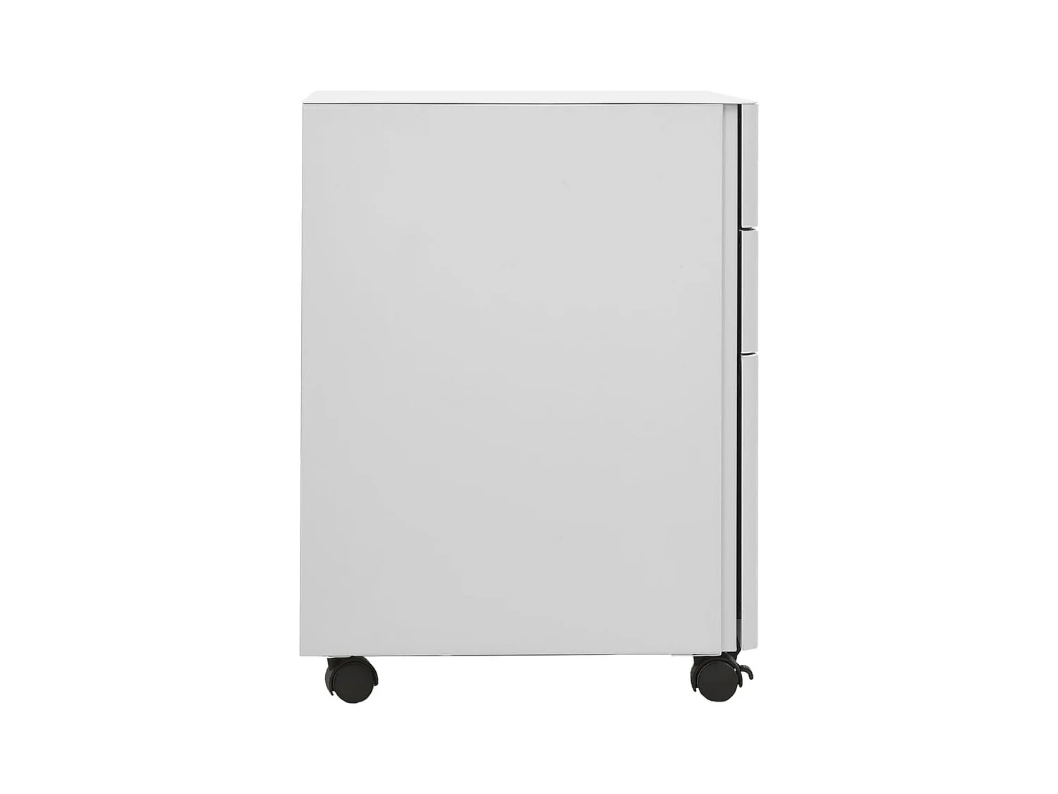 Mobiele archiefkast Lichtgrijs 30x45x59 cm Staal
