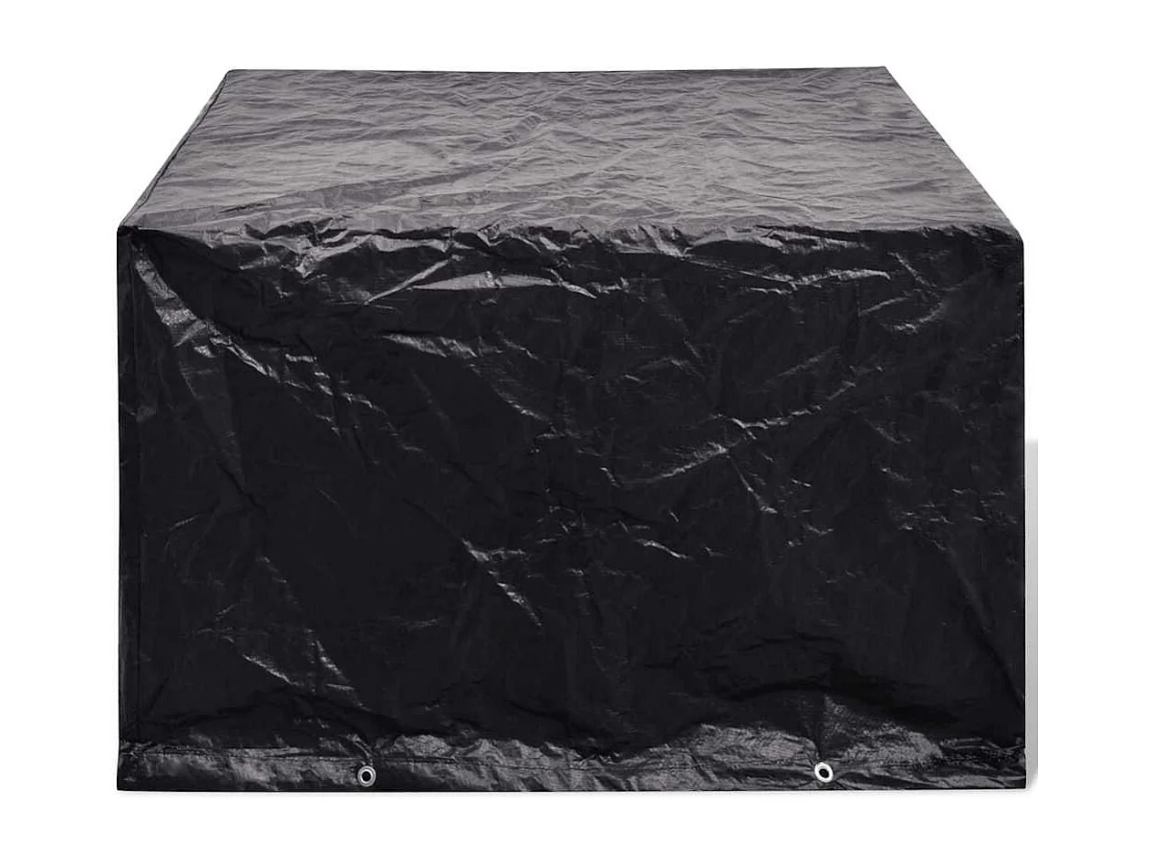 Funda para muebles de jardín con 8 ojales 135 x 135 x 90 cm