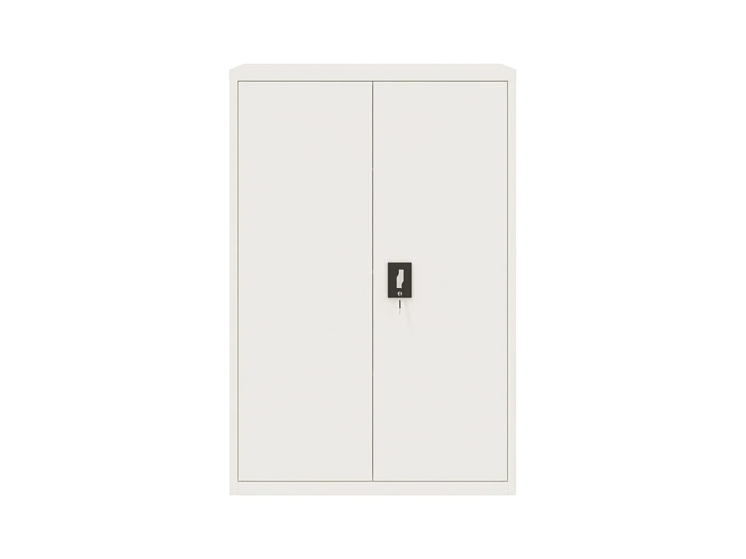 Classeur blanc 90x40x140 cm acier