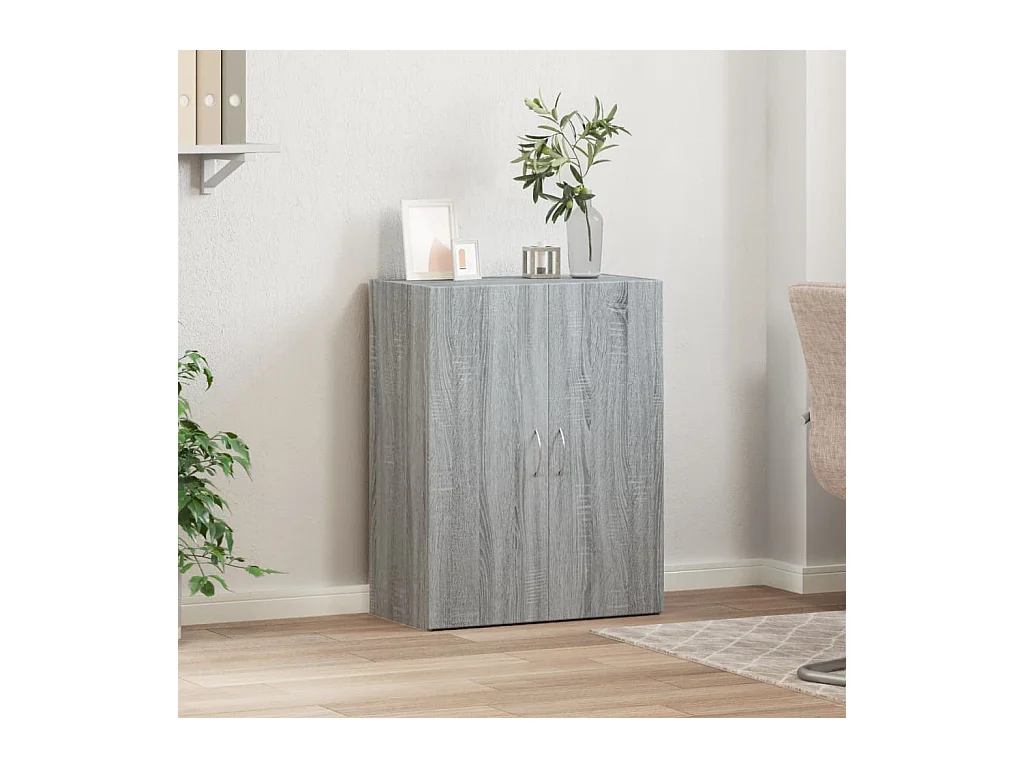 Sonoma Gray Engineered Wood Archiefkast