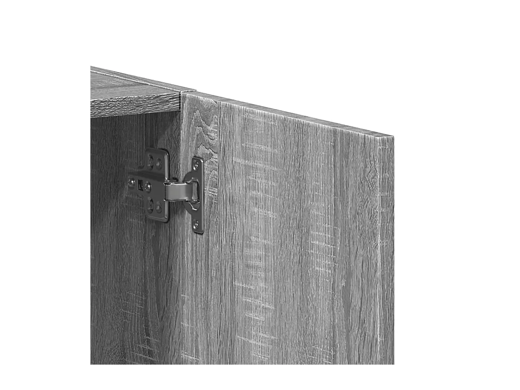 Sonoma Gray Engineered Wood Archiefkast