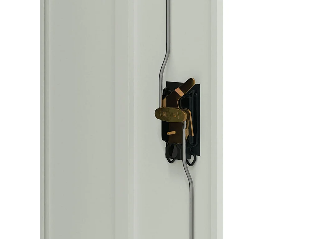 Archivador gris claro 90x40x70 cm acero