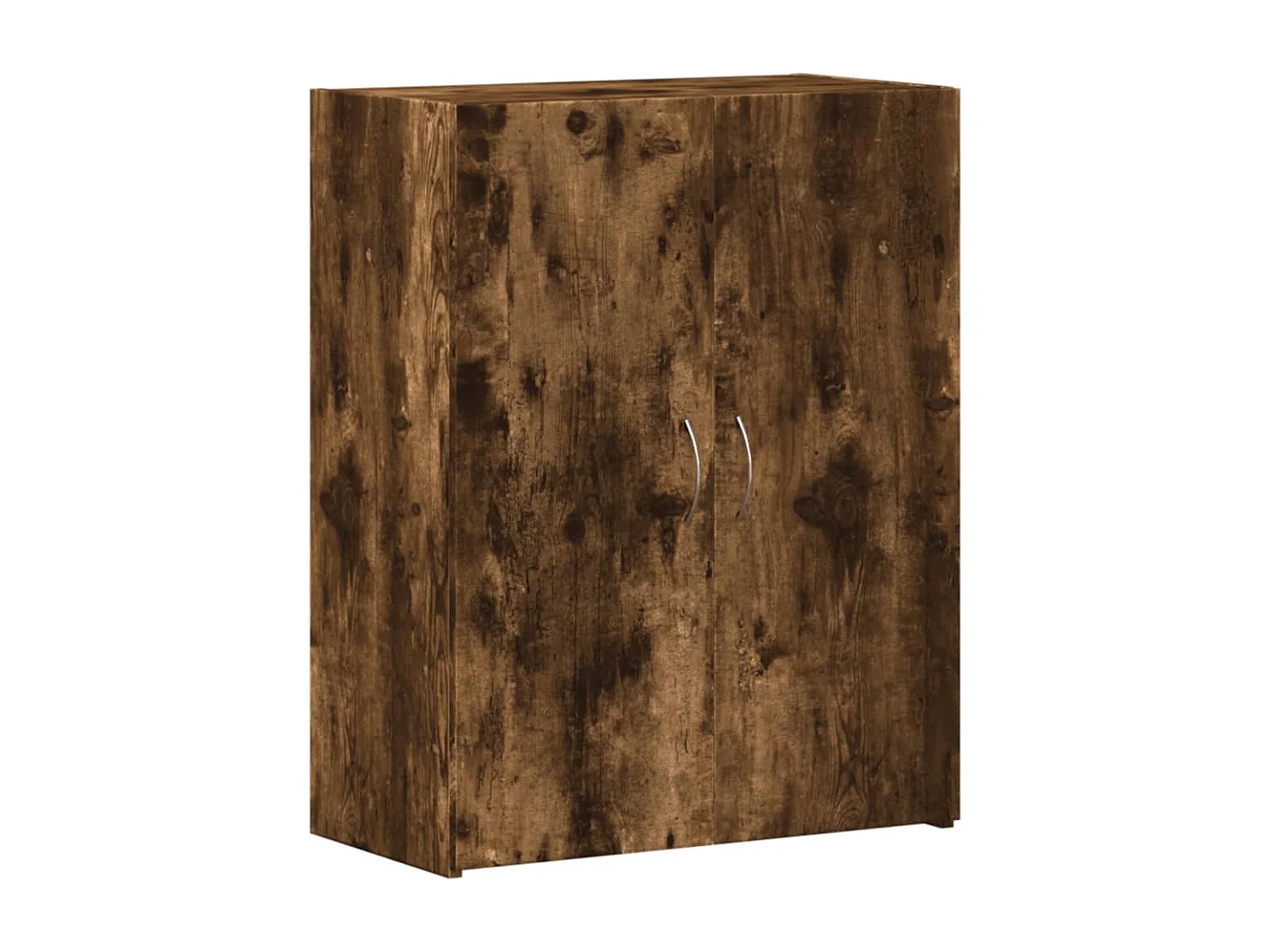 Archivador de madera de ingeniería de roble ahumado