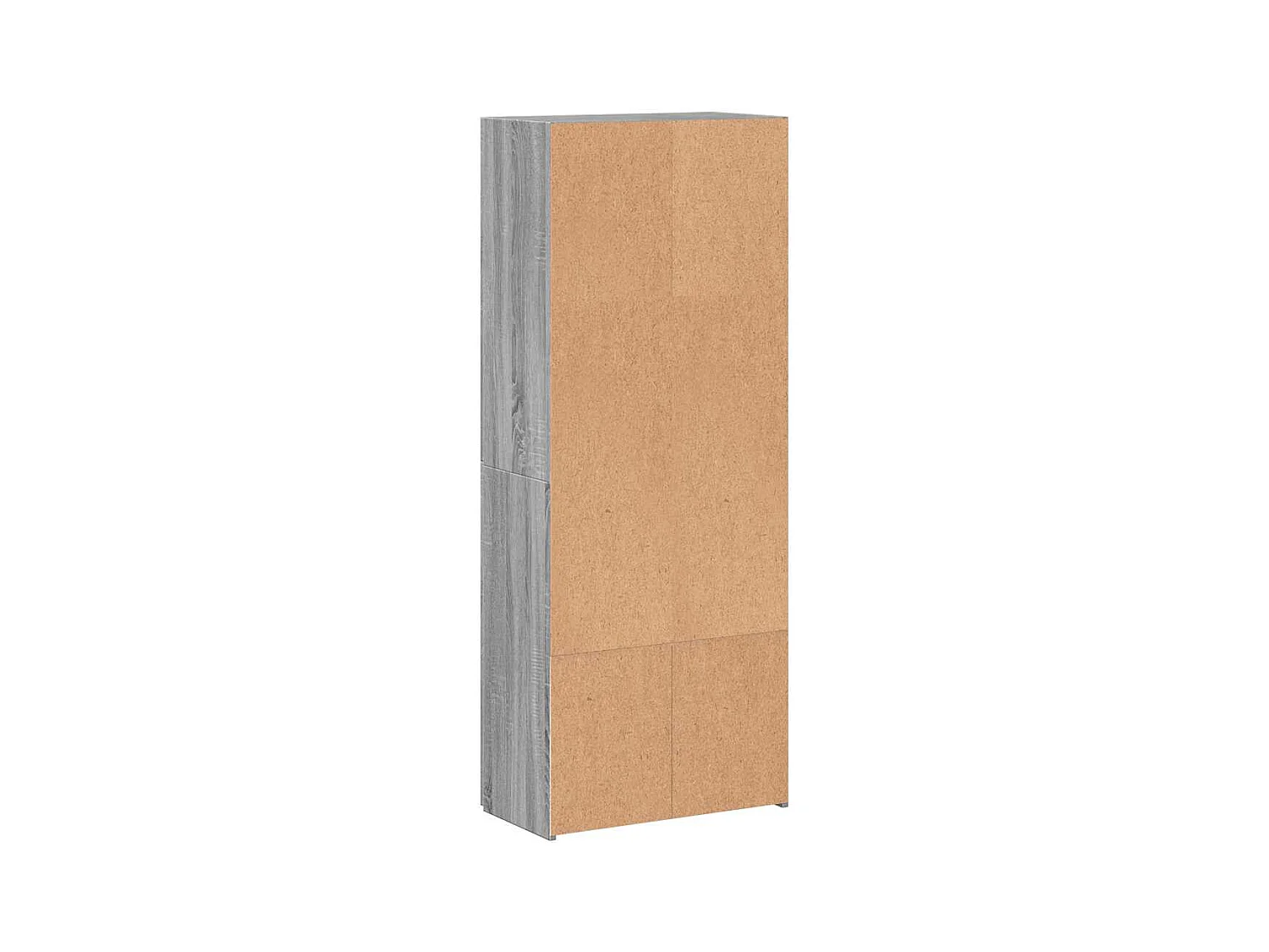 Armoire de classement sonoma gris 60x32x153cm bois d'ingénierie