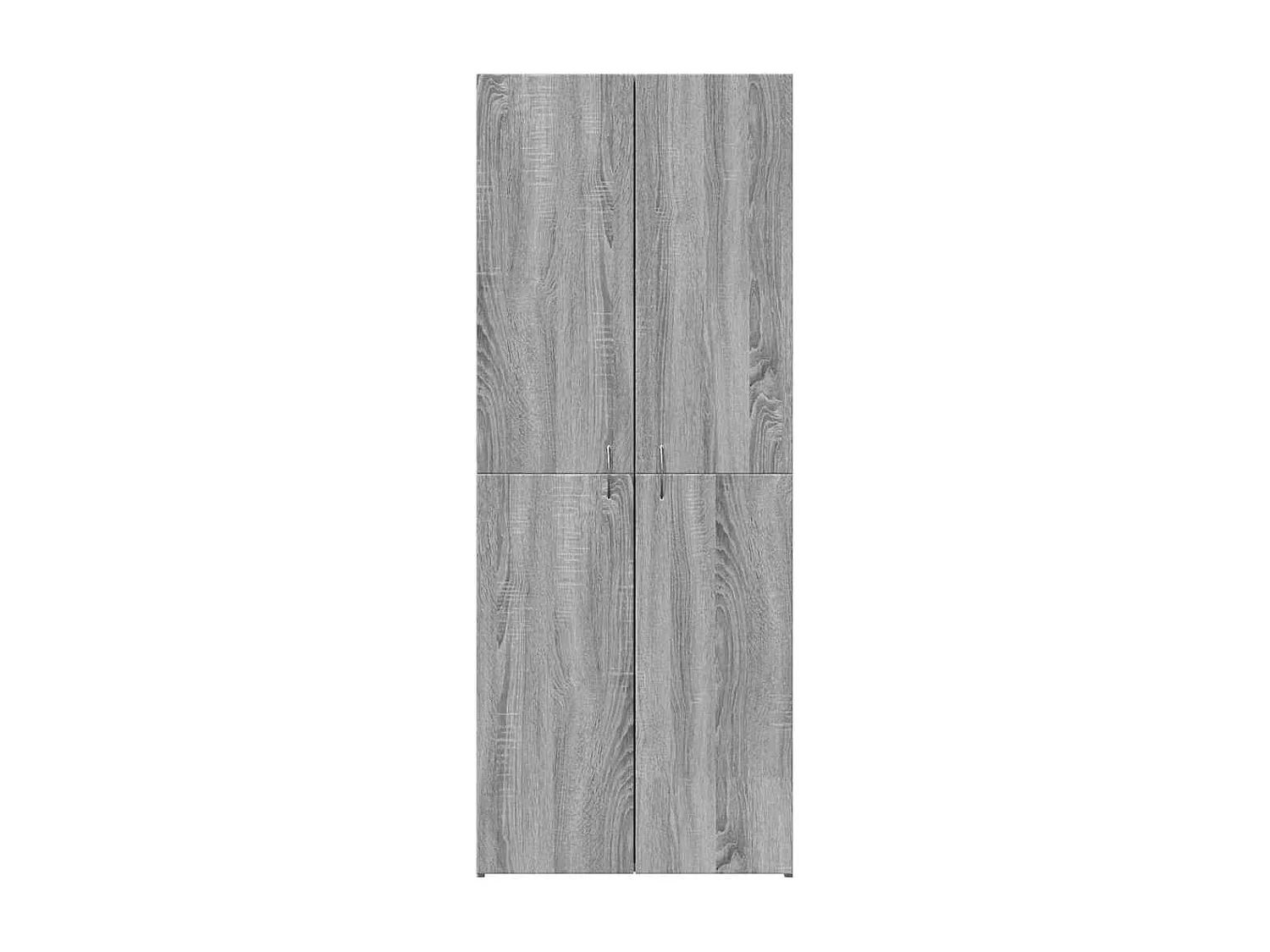 Armoire de classement sonoma gris 60x32x153cm bois d'ingénierie