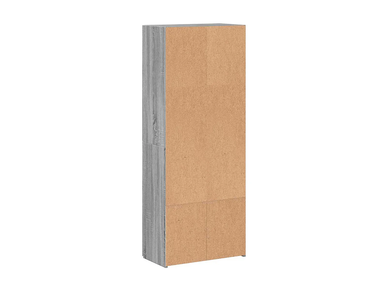 Armoire de classement sonoma gris 60x32x153cm bois d'ingénierie