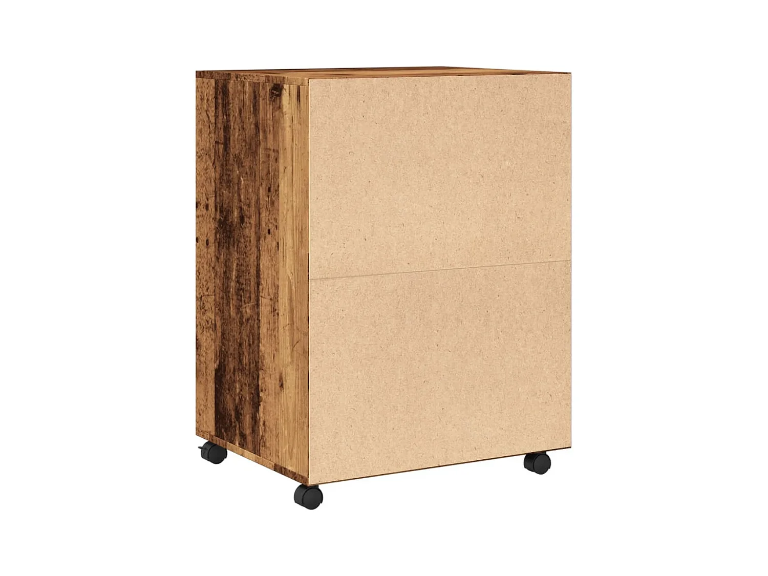 Altholz Rollschrank 60x48x81 cm Holzwerkstoff