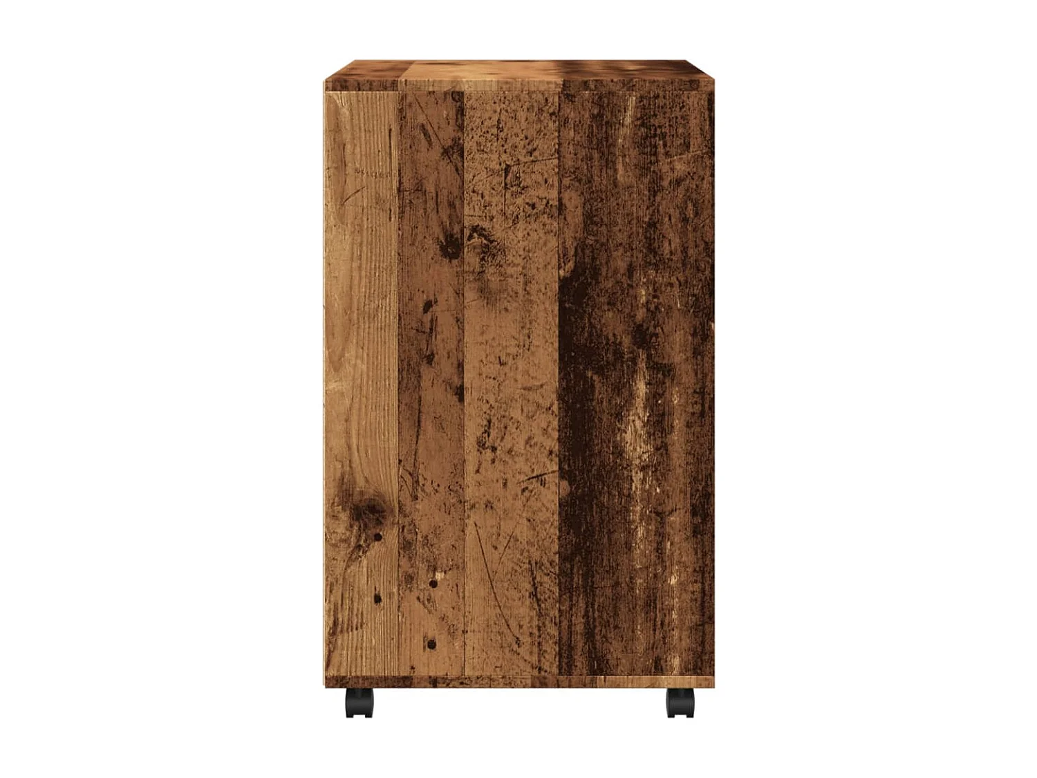 Armario rodante de madera antigua 60x48x81 cm madera de ingeniería