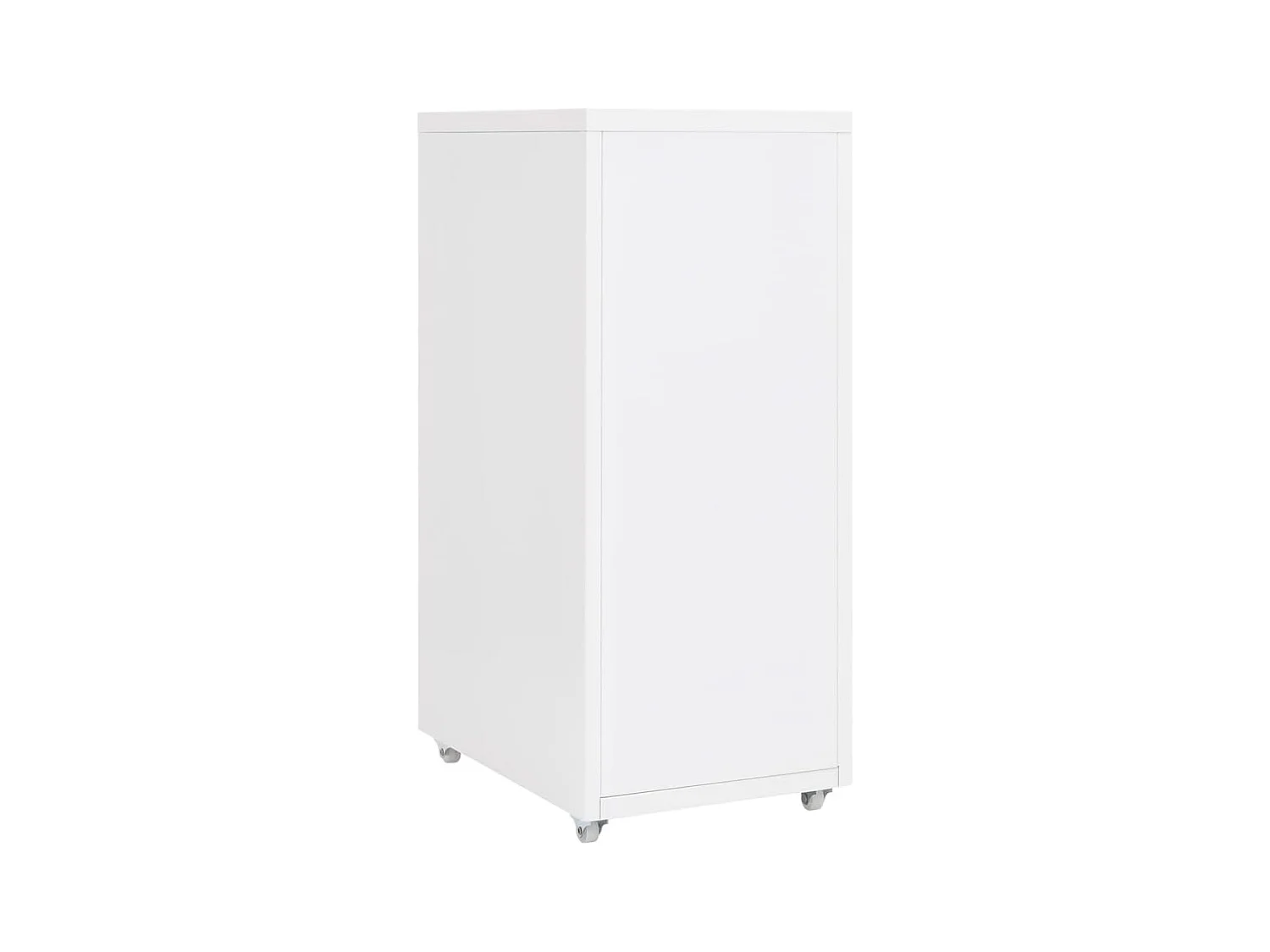 Mobile archivio mobile Bianco 28x41x69 cm Metallo