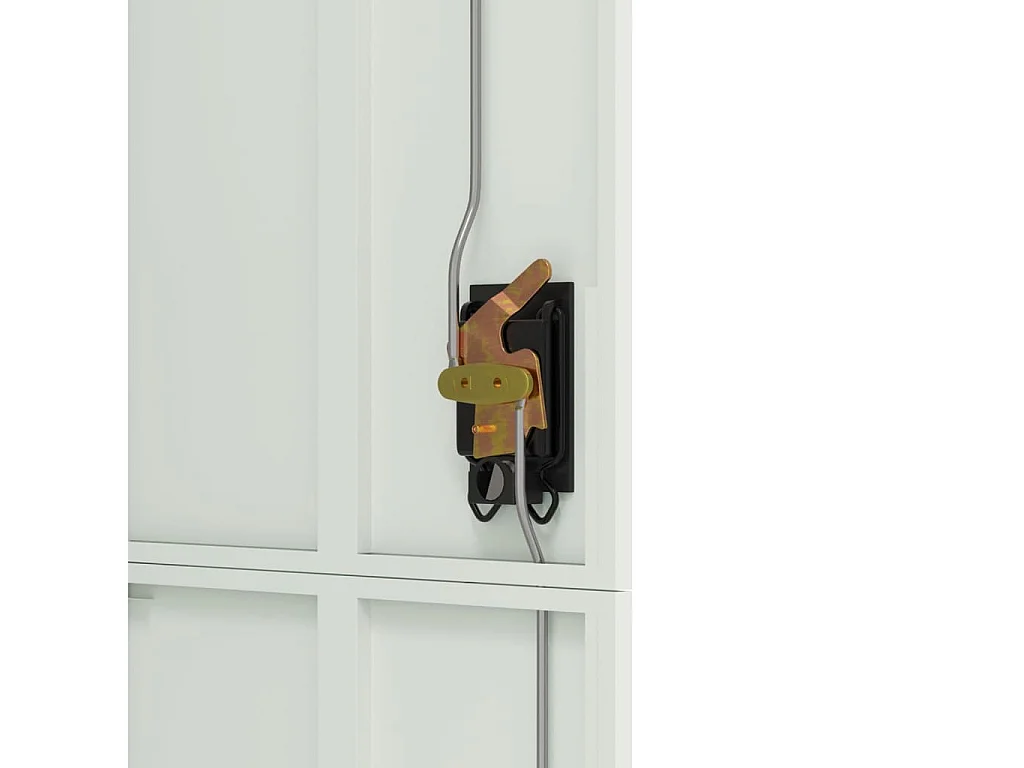 Archivador gris claro 90x40x180 cm acero