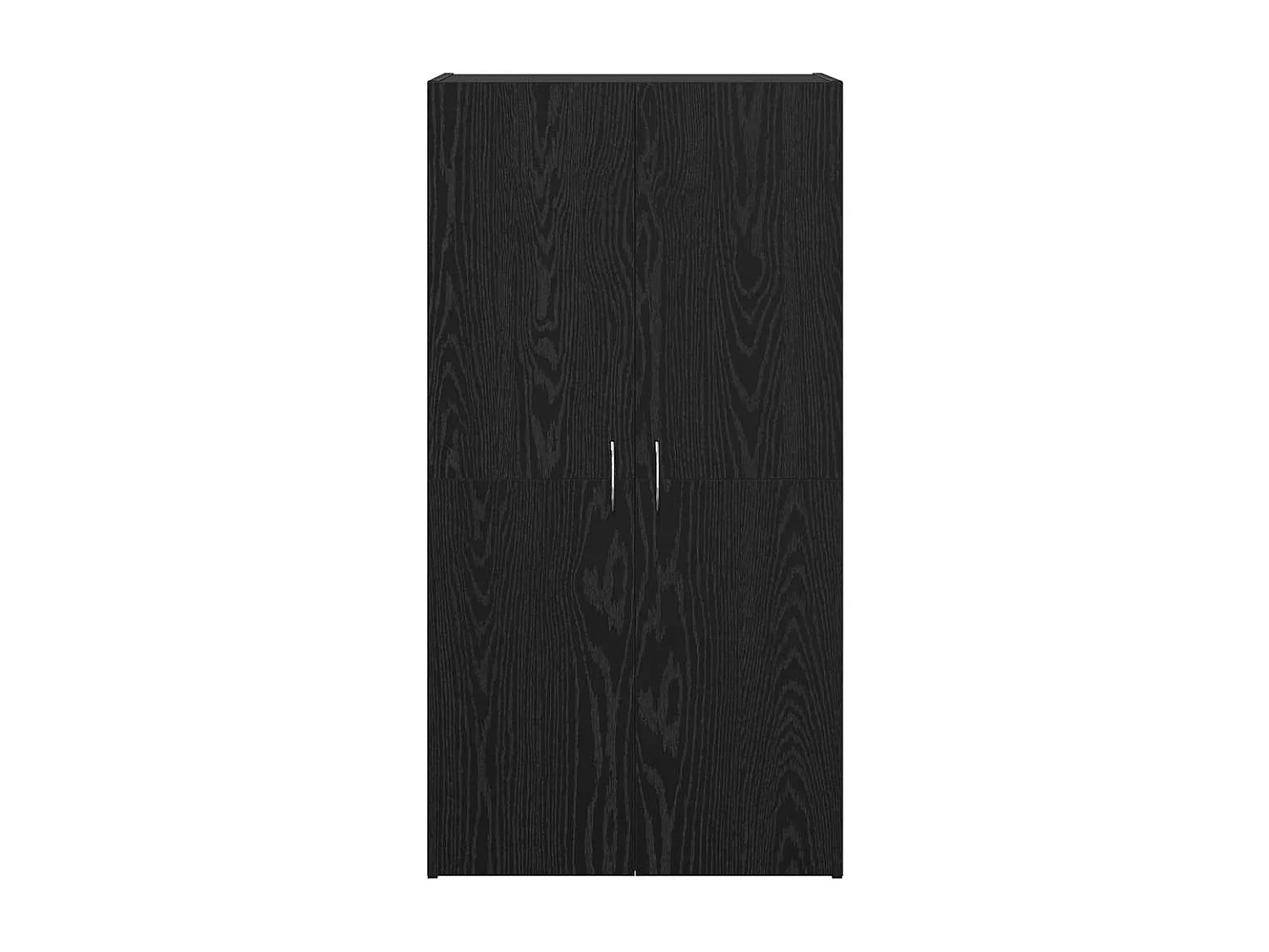 Cabinet de Bureau Chêne noir 60 x 32 x 115 cm Bois d'ingénierie