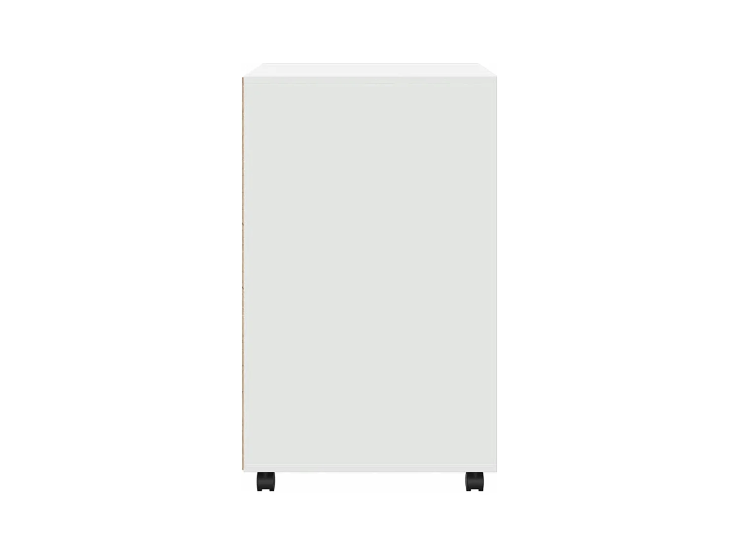 Armario rodante blanco 60x48x81 cm madera de ingeniería