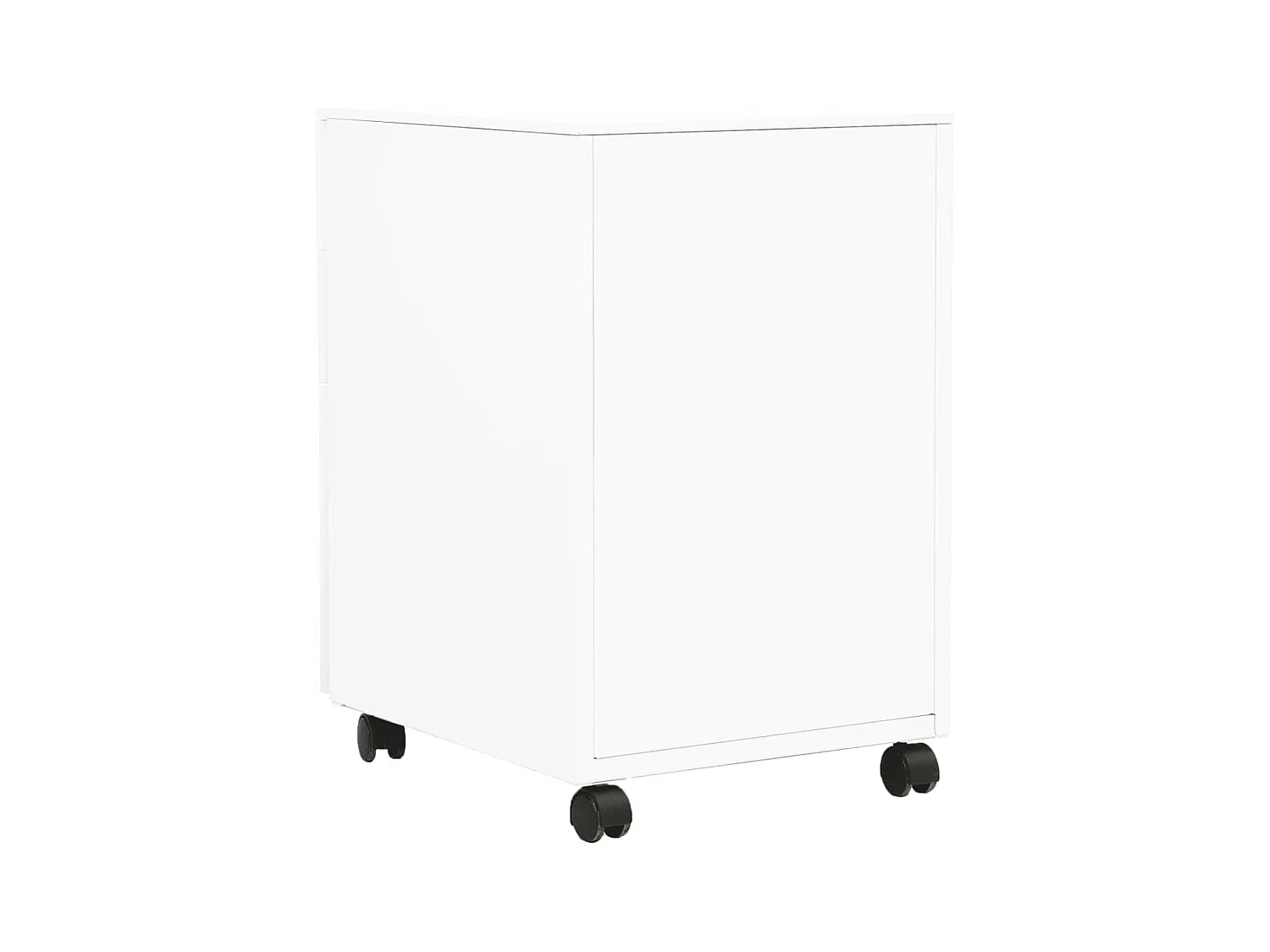 Mobile archivio mobile Bianco 39x45x60 cm Acciaio