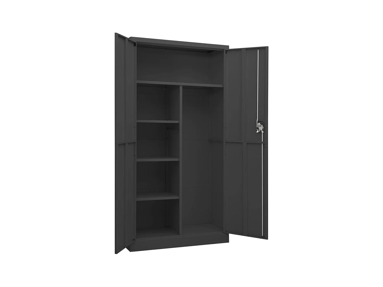 Taquilla Antracita 90x40x180 cm Acero