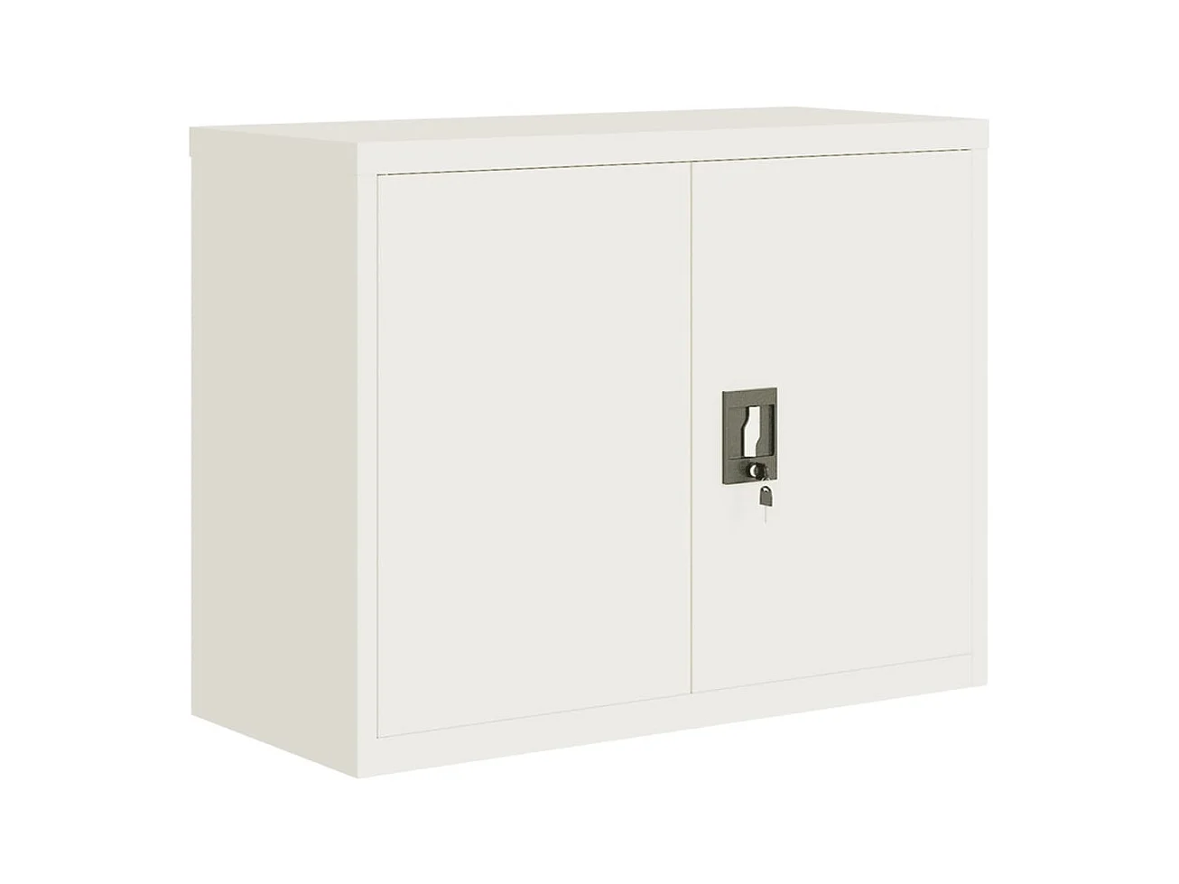 Classeur blanc 90x40x70 cm acier