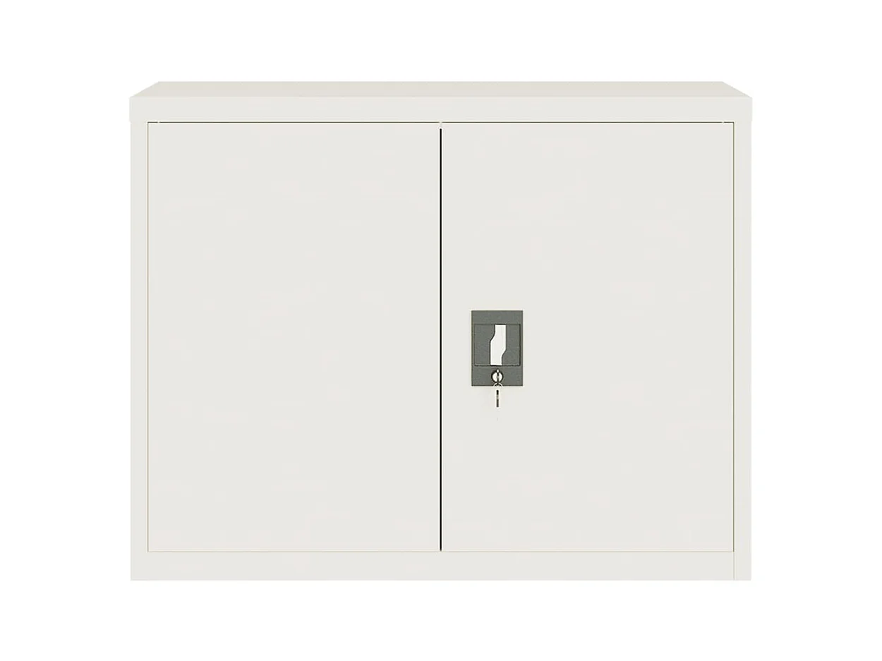 Classeur blanc 90x40x70 cm acier