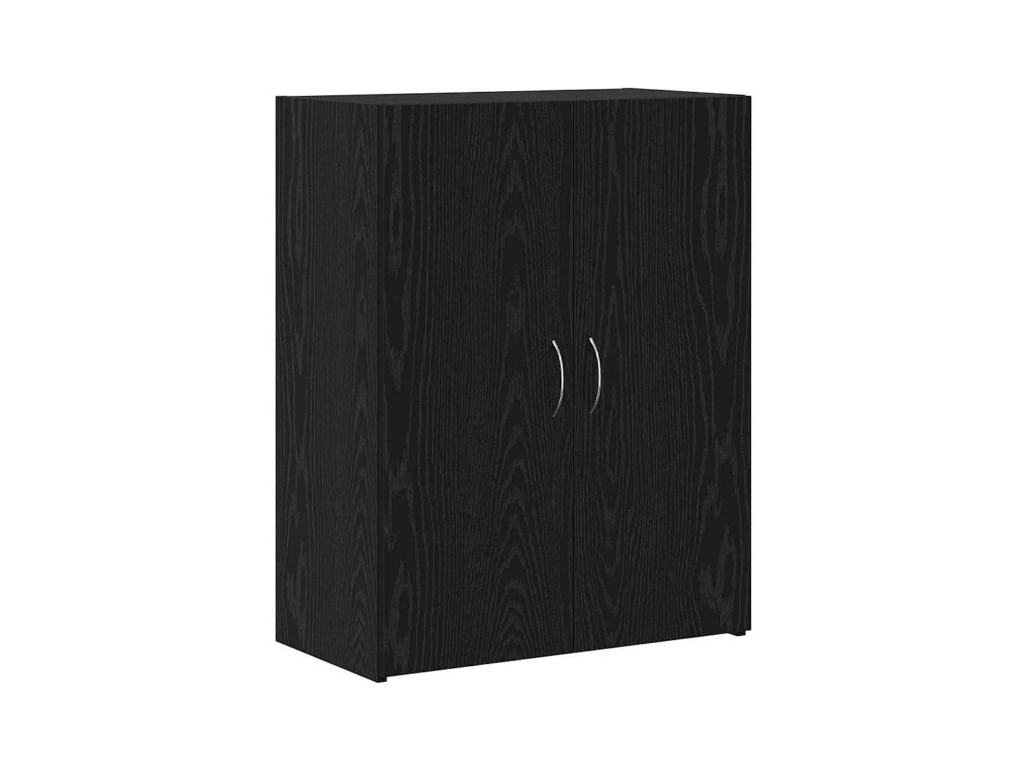 Cabinet de Bureau Chêne noir 60 x 32 x 77.5 Bois d'ingénierie