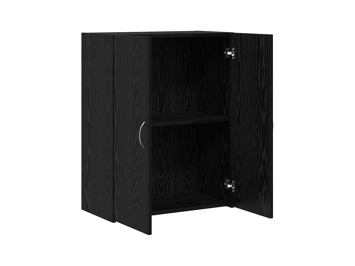 Cabinet de Bureau Chêne noir 60 x 32 x 77.5 Bois d'ingénierie