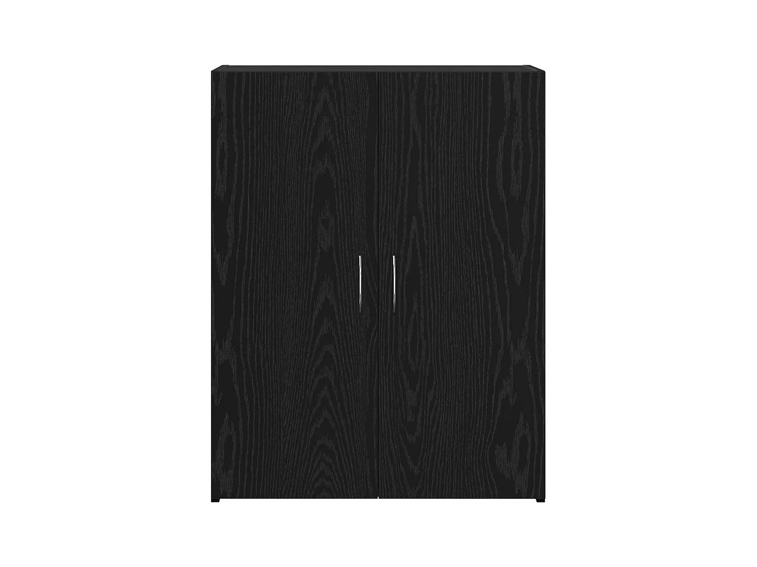 Cabinet de Bureau Chêne noir 60 x 32 x 77.5 Bois d'ingénierie