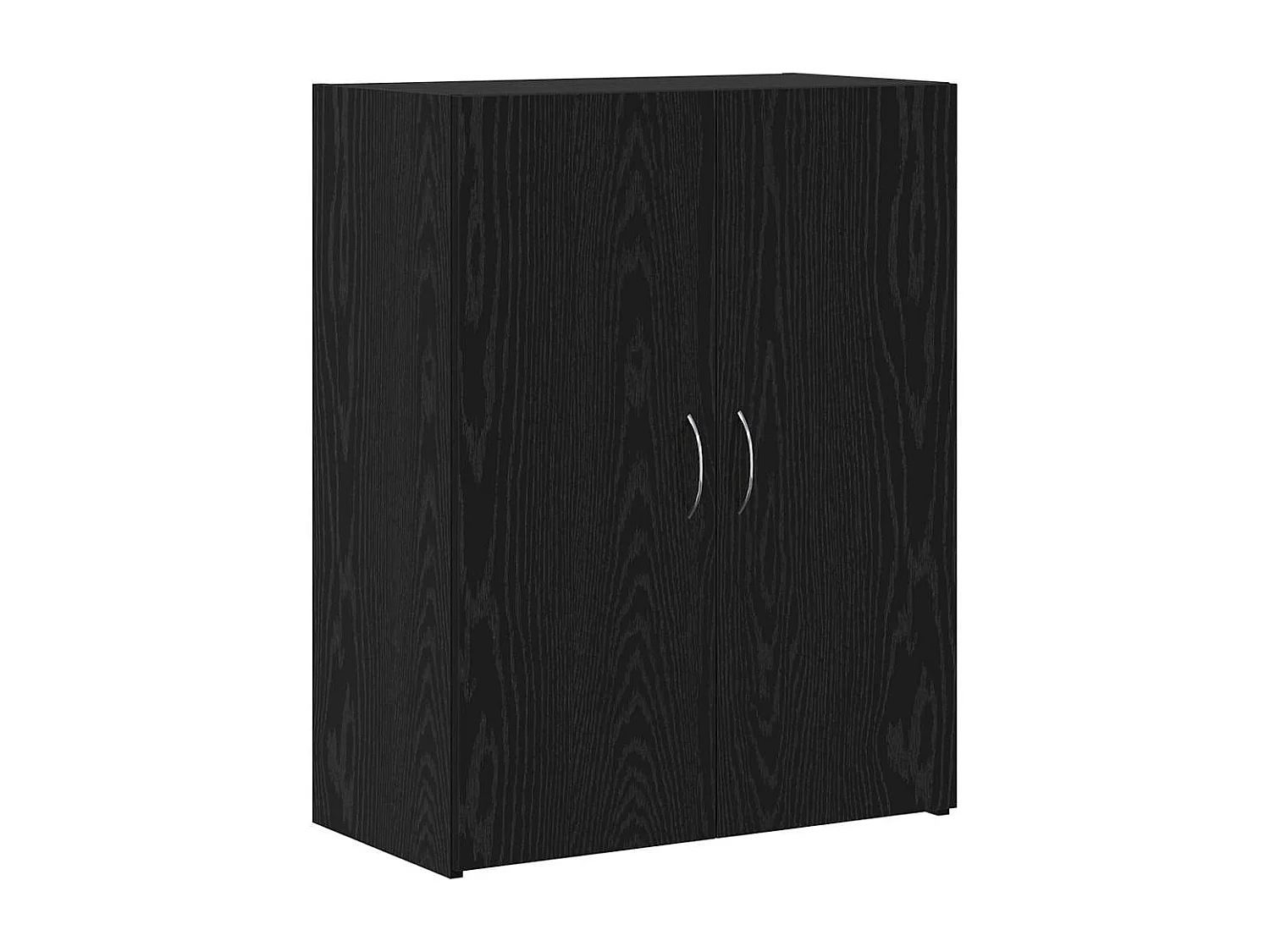 Cabinet de Bureau Chêne noir 60 x 32 x 77.5 Bois d'ingénierie