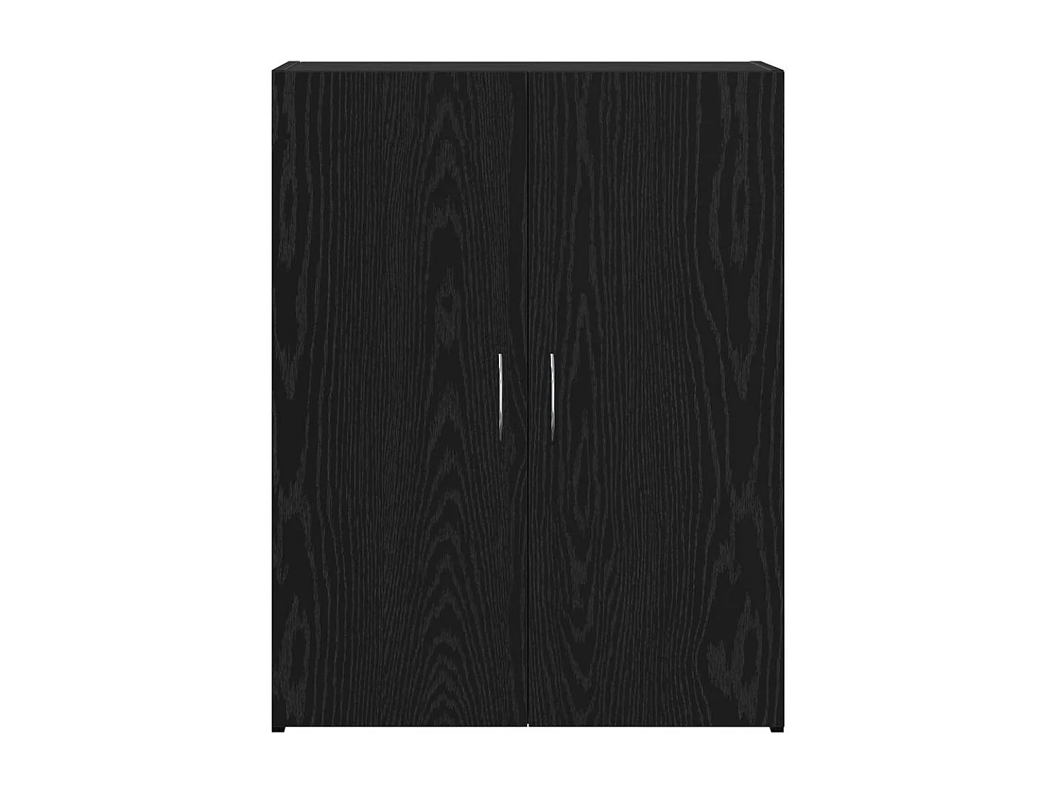 Cabinet de Bureau Chêne noir 60 x 32 x 77.5 Bois d'ingénierie