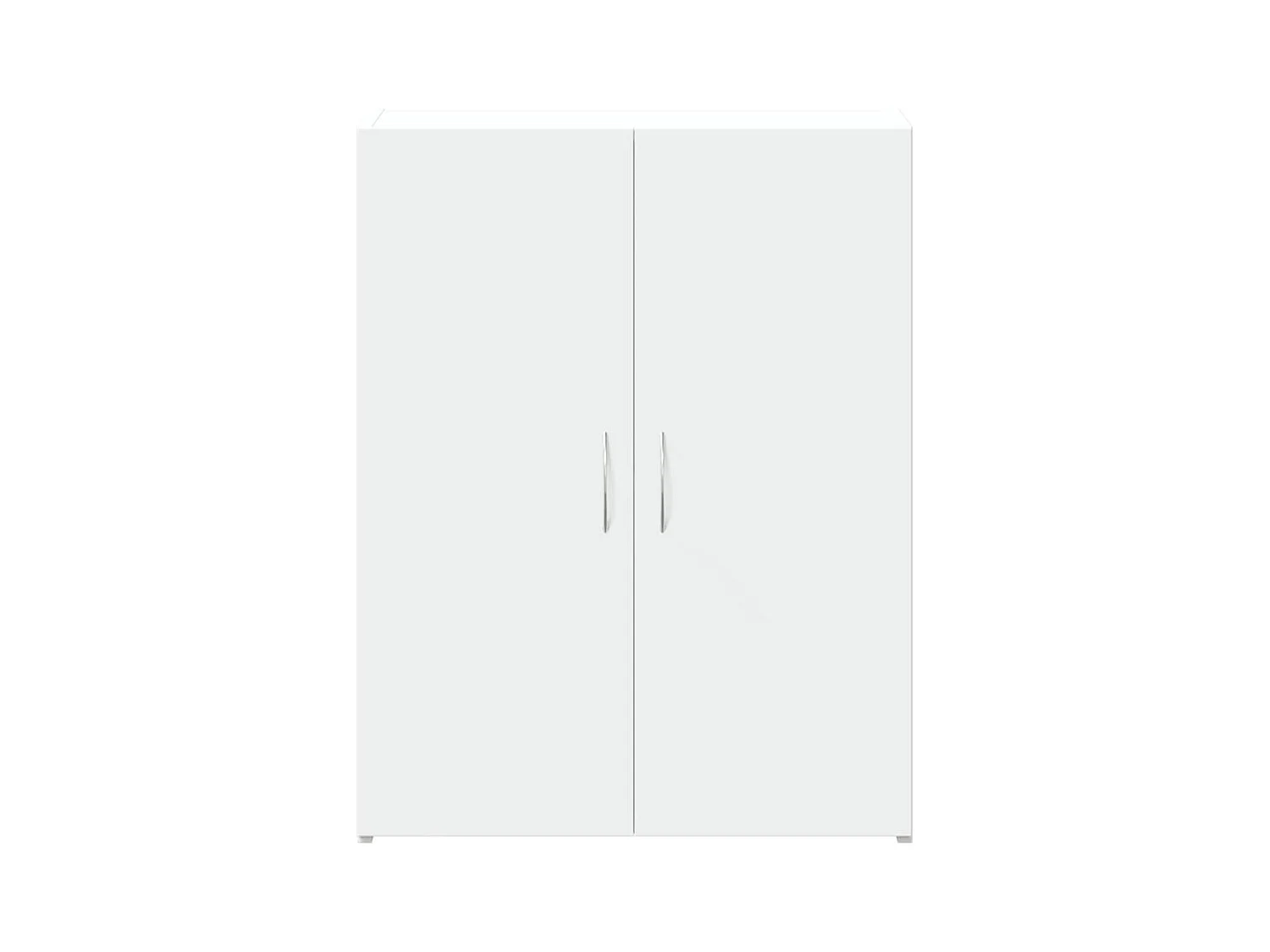 Archivador blanco 60x32x77,5 cm madera de ingeniería