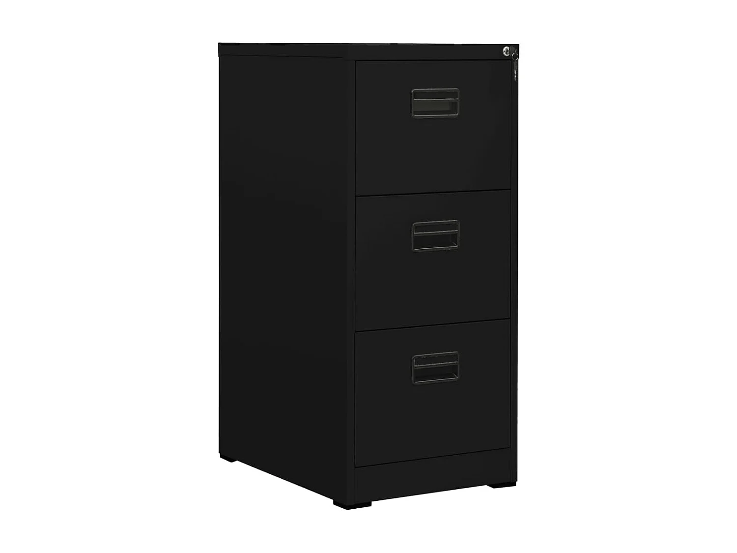 Classeur Noir 46x62x102,5 cm Acier