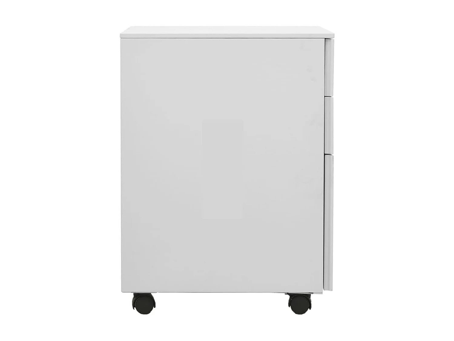 Archivador móvil Gris claro 39x45x60 cm Acero