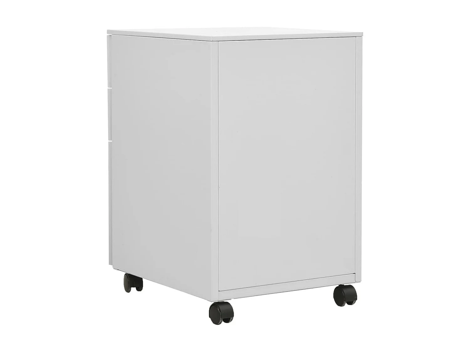 Archivador móvil Gris claro 39x45x60 cm Acero