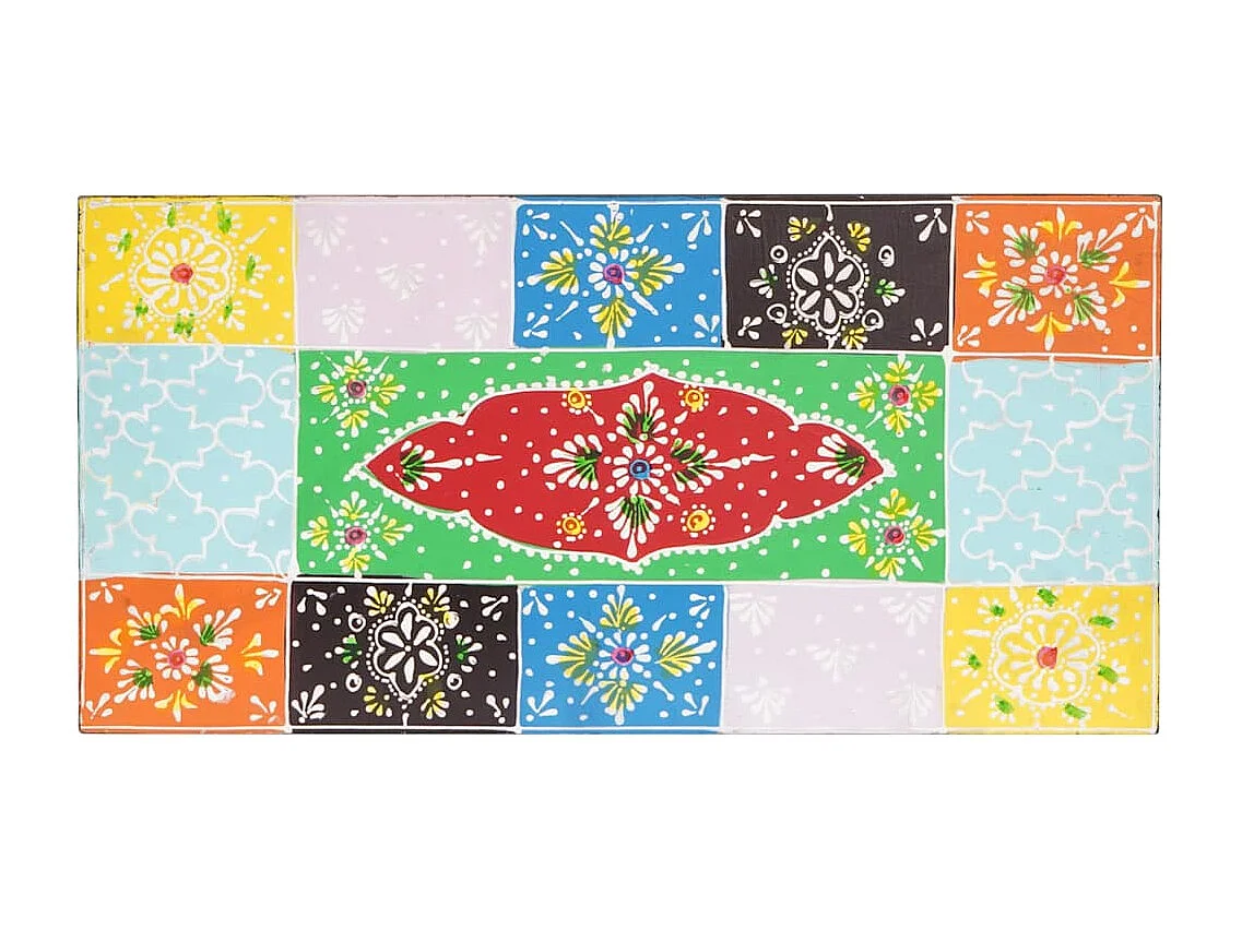 Wandplanken met plank 2 stuks Multicolor 40 x 20 x 6 cm