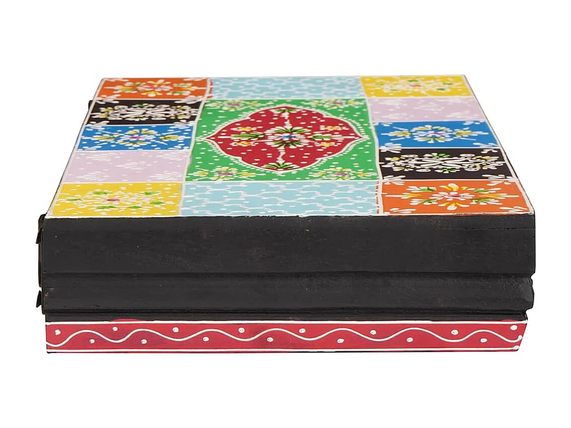 Étagères Murales avec étagère 2 pcs Multicolore 40 x 20 x 6 cm