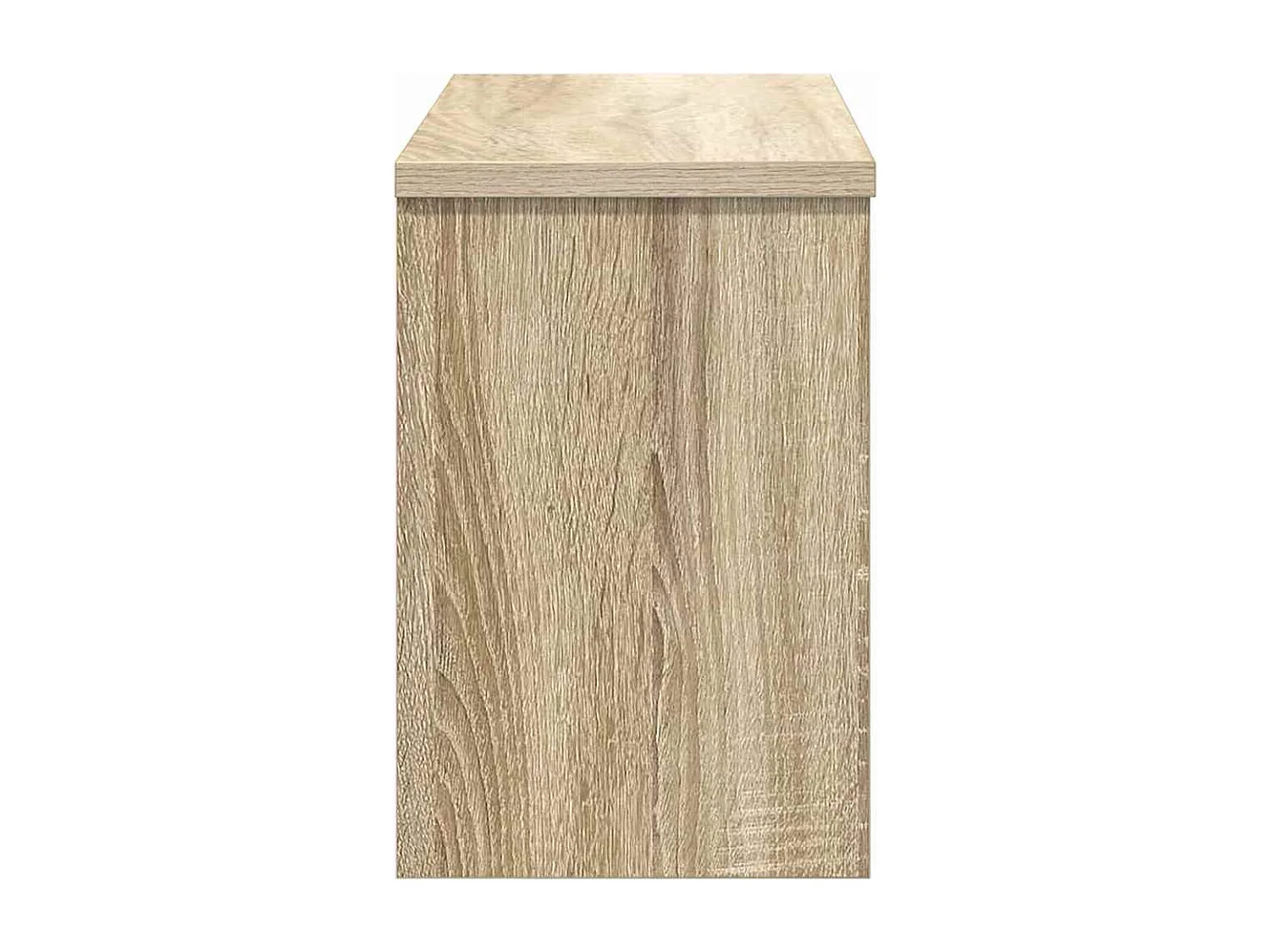 Appendiabiti da parete con ripiano in rovere Sonoma 50 x 20 x 30 cm