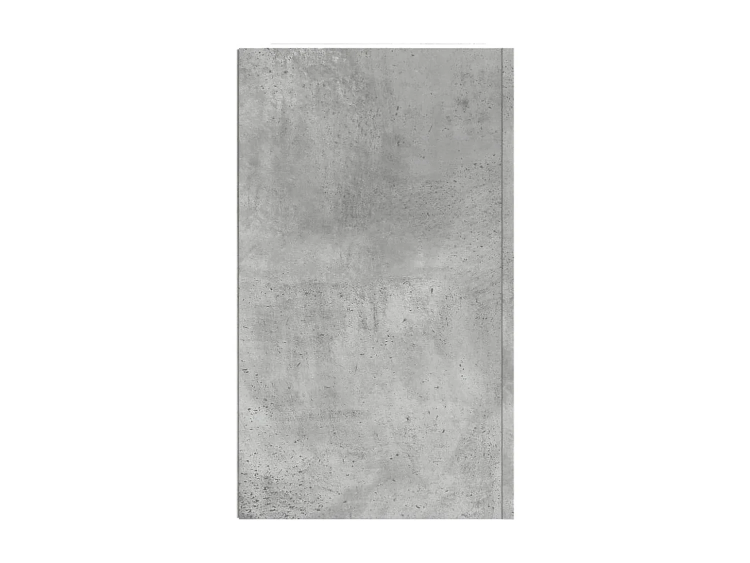 Mobiletto da parete grigio cemento 75x35x60 cm in legno ingegnerizzato