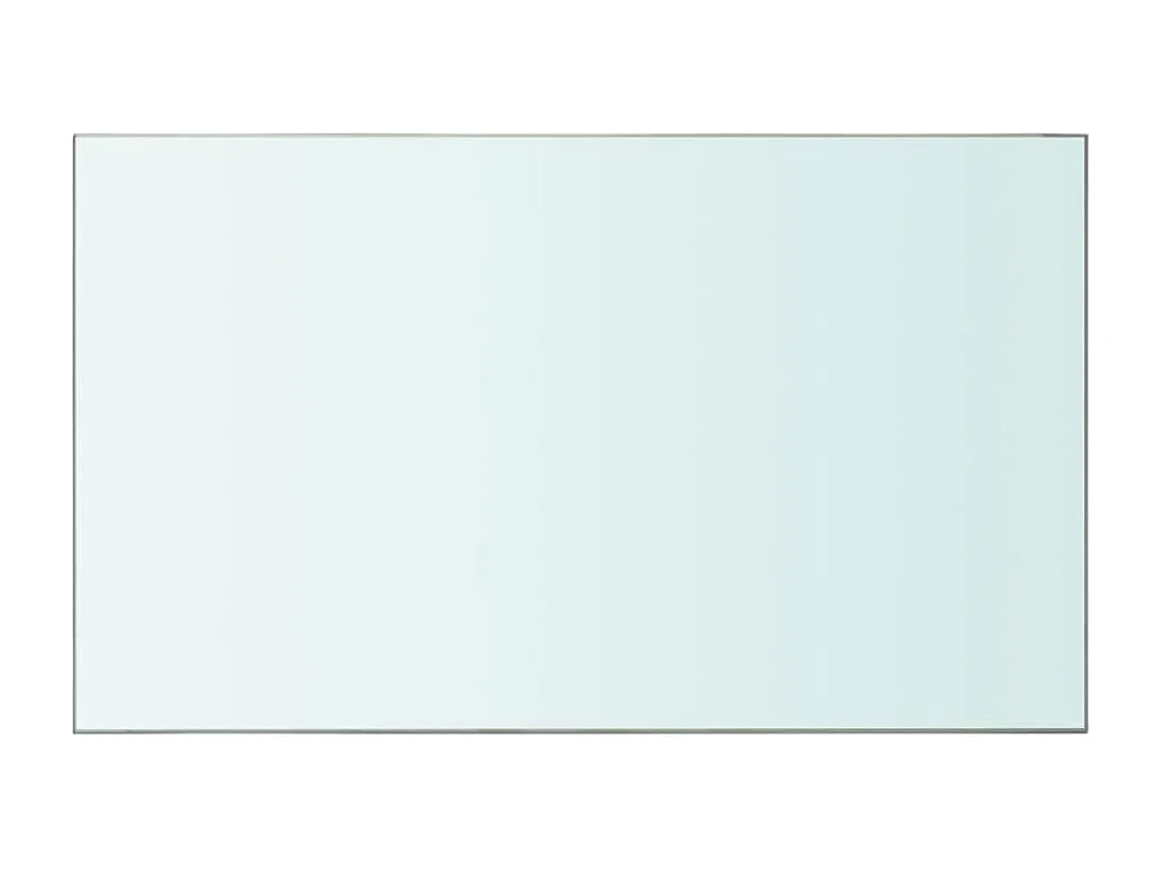 Panneaux d'étagère 2 pcs Verre Transparent 50 x 30 cm