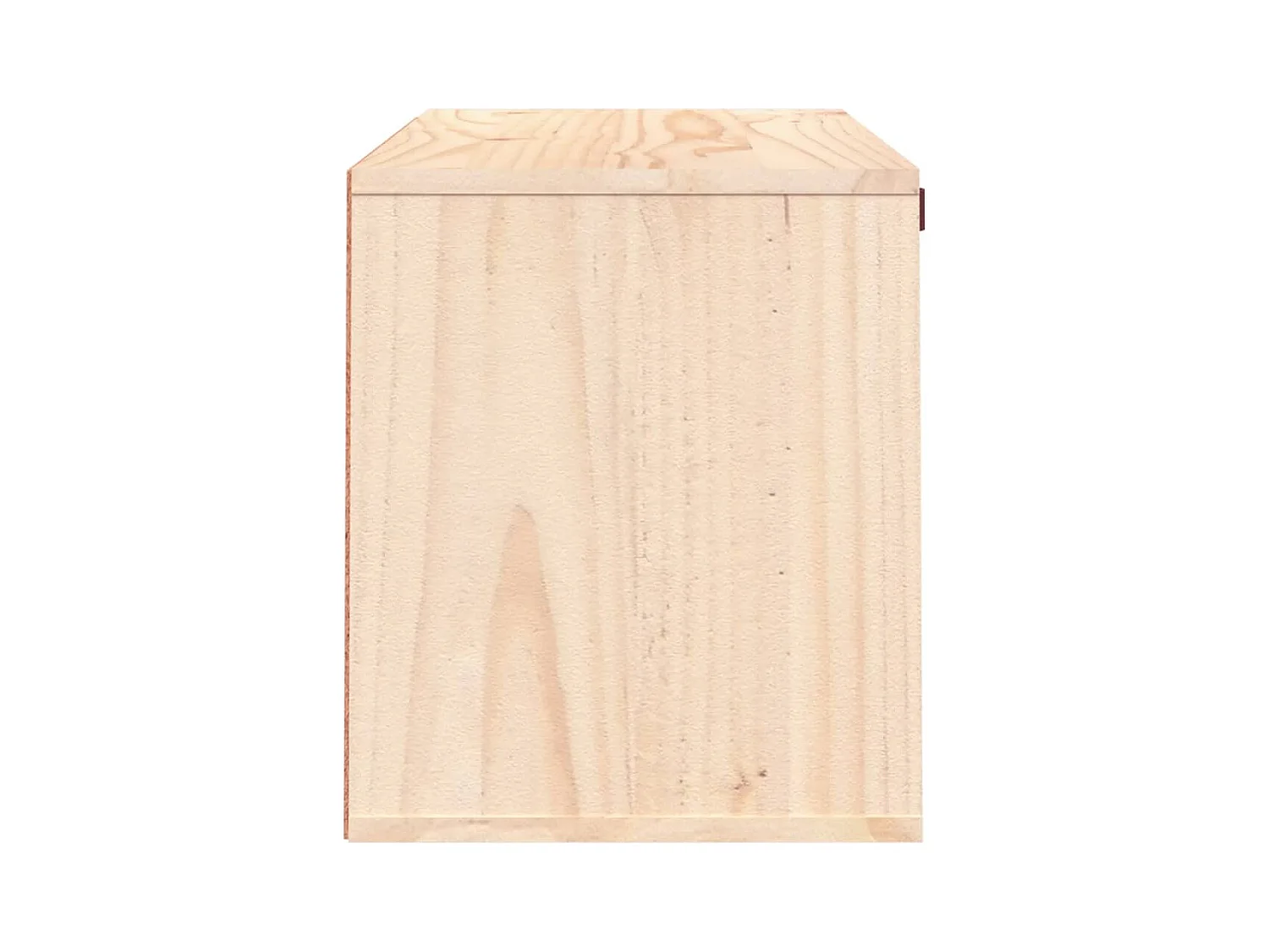 Wandkast 60x30x35 cm Massief grenenhout