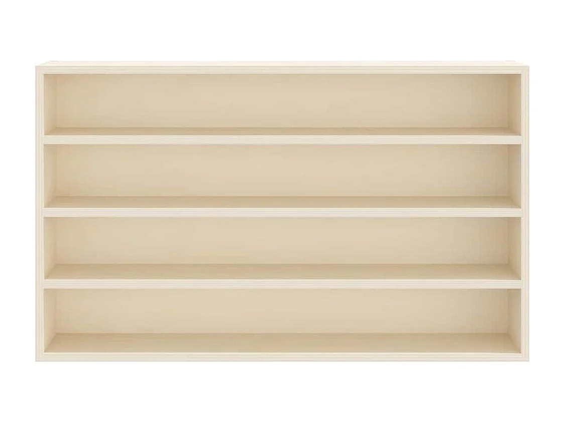 Caja de madera marrón 60 x 8,5 x 37 cm Contrachapado