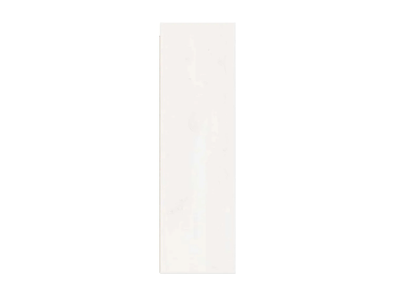 Armario de pared Blanco 30x30x100 cm Madera maciza de pino
