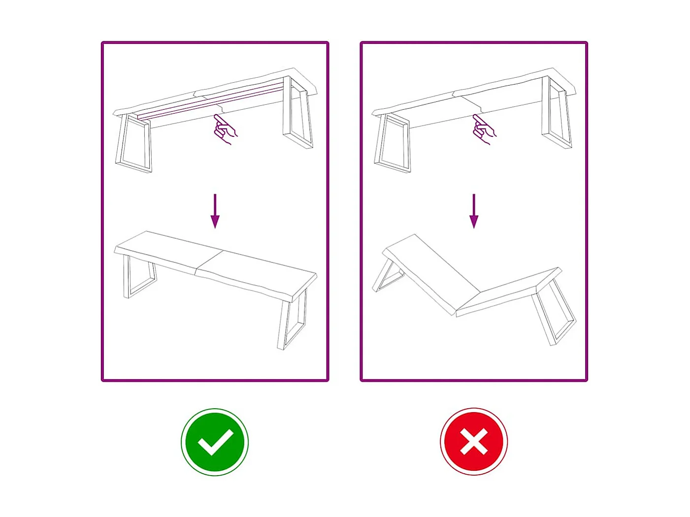 Mensola da parete marrone scuro in legno massello di rovere trattato