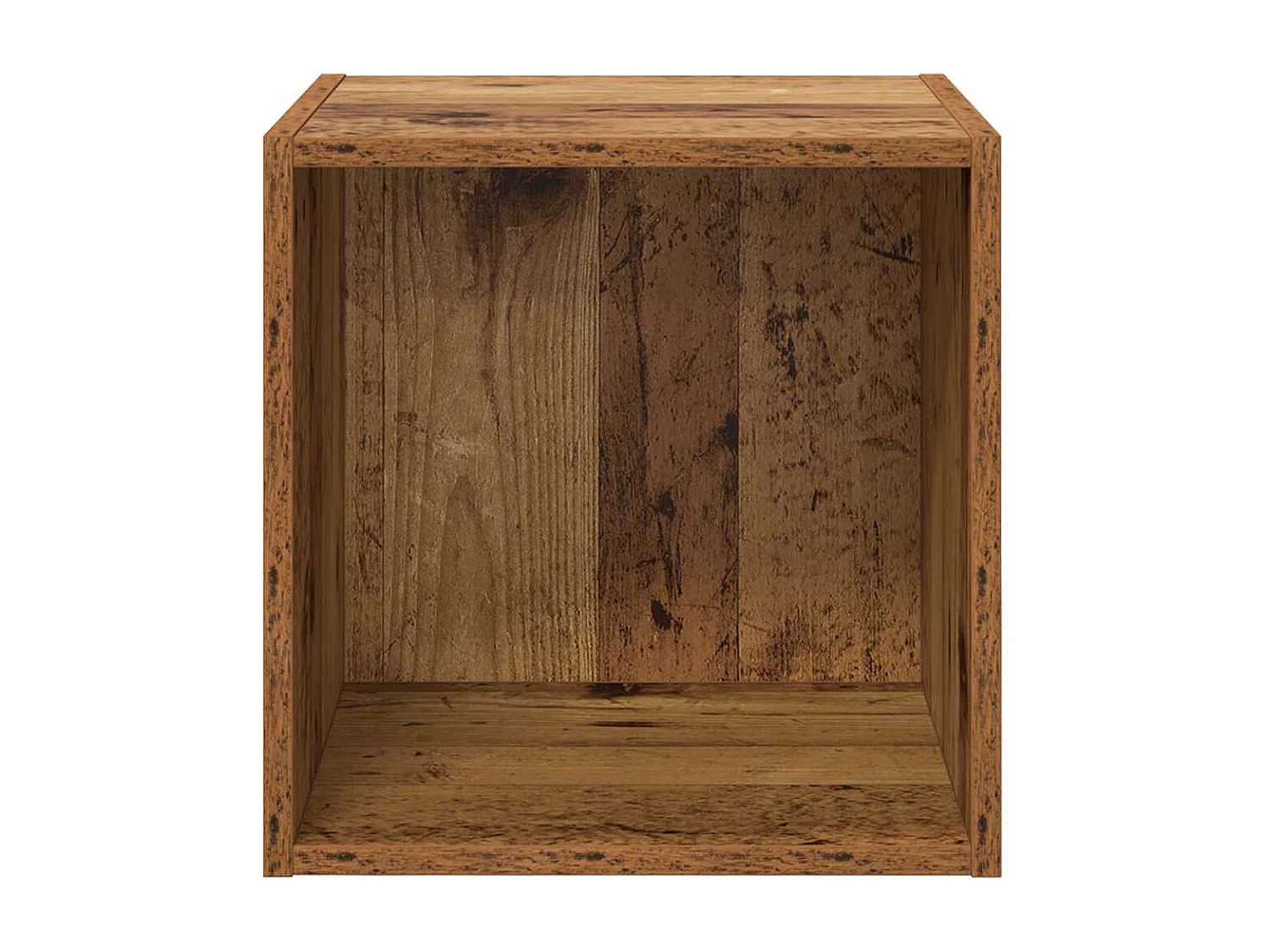 Unidad de pared Madera antigua 37 x 37 x 37 cm Madera de ingeniería